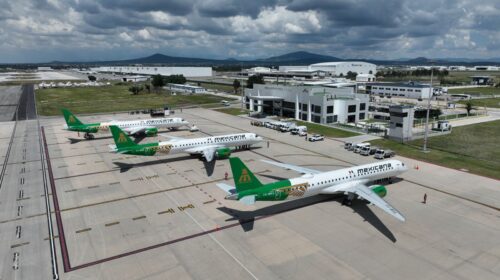 Mexicana de Aviación estrena avión; vuela del AIFA a Tulum