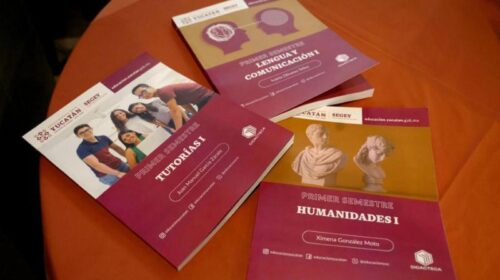 Preparatorias de Yucatán contarán nuevos libros de texto