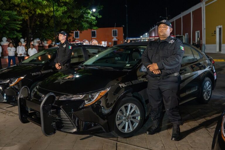 Refuerzan seguridad de Valladolid con 30 nuevas patrullas