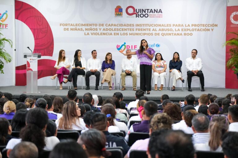 DIF Quintana Roo y UNICEF trabajan para erradicar explotación y violencia infantil