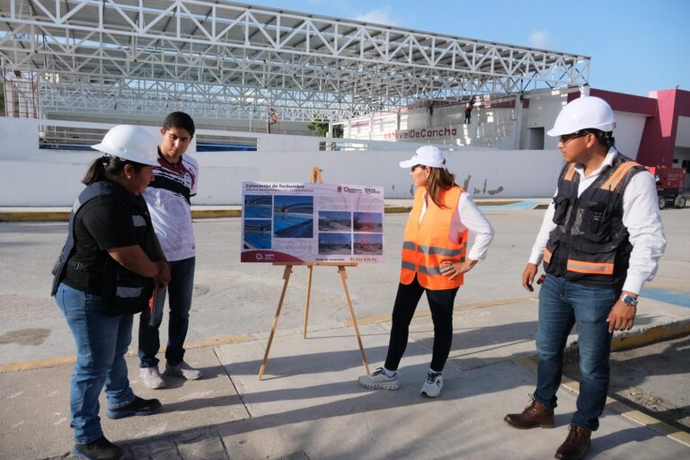 Mara Lezama impulsa rehabilitación de Villas del Centro Estatal Deportivo de Alto Rendimiento Cancún