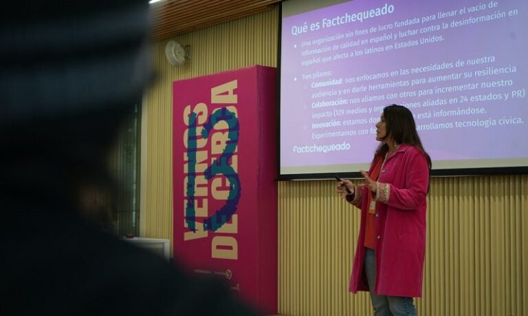 ‘Mentiras con poder: el periodismo frente a la desinformación’, con Laura Zommer