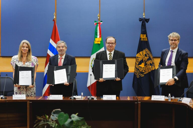 UNAM, SRE y Noruega consolidan alianza internacional para fortalecer cultura de paz