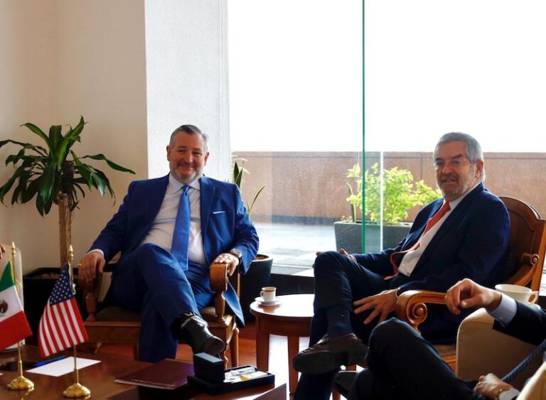 Se reúne Juan Ramón de la Fuente con el senador de Texas, Ted Cruz