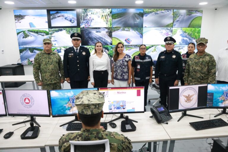 Isla Mujeres fortalece seguridad con el nuevo C2 en Costa Mujeres