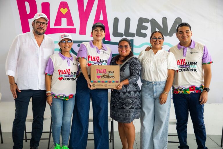 “Playa Llena, Corazón Contento” entrega apoyos alimenticios a 3 mil familias