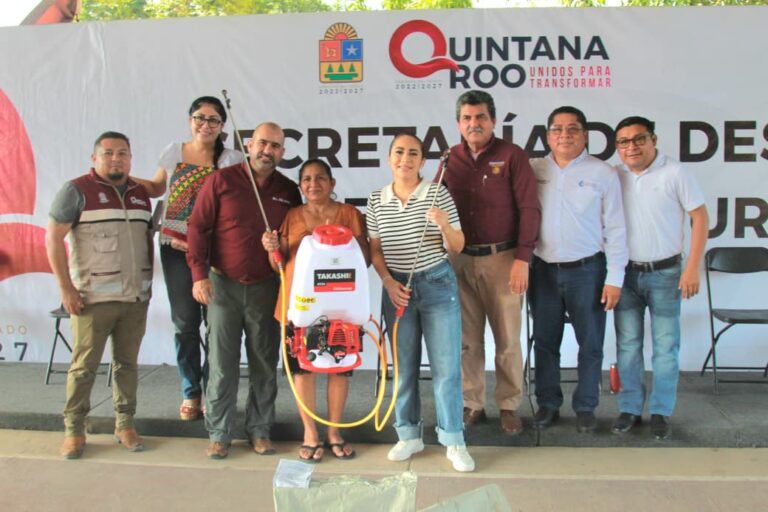 Entregan insumos y herramientas para elevar la productividad del campo de FCP