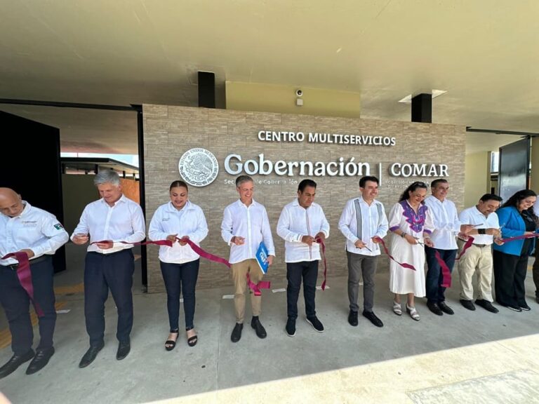 Inauguran Centro Multiservicios para atención a personas refugiadas en Chiapas