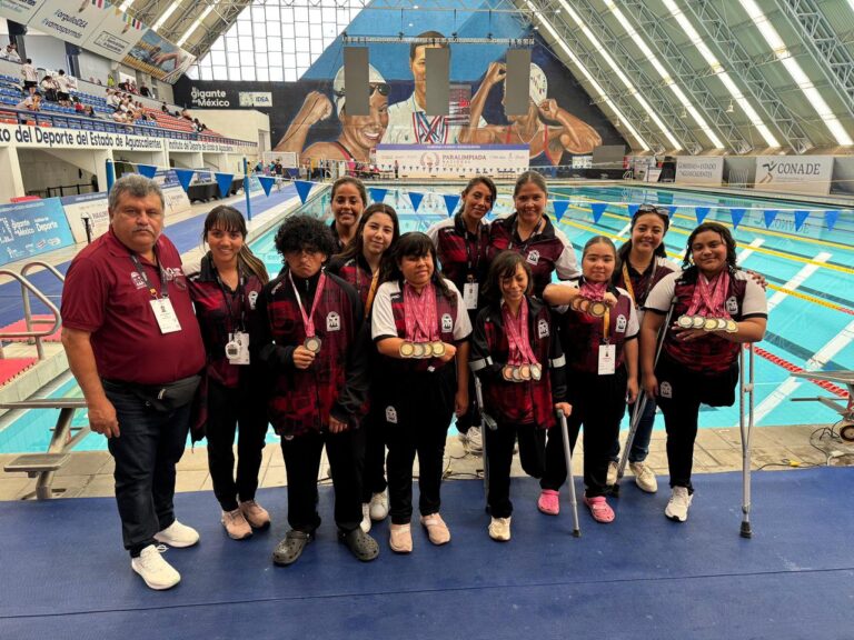 Paralimpiada Nacional 2025: Quintana Roo logra 26 medallas en paranatación