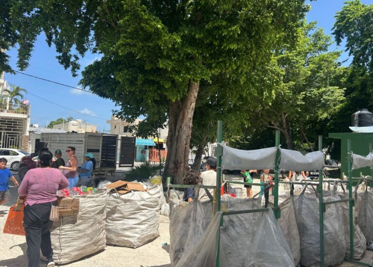 Crece la participación ciudadana en el Reciclatón 2025 en Puerto Morelos