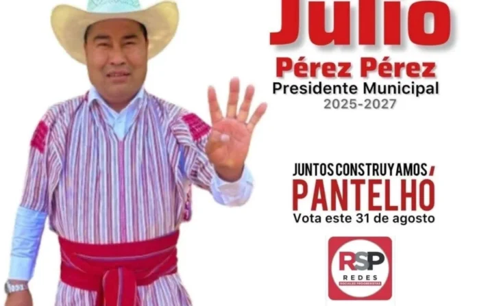 Se impone Julio Pérez Pérez en comicios municipales de Pantelhó, Chiapas