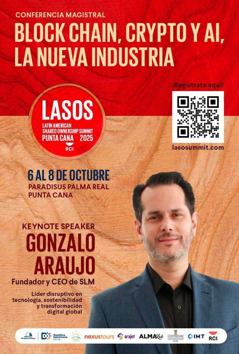Tecnología, turismo y disrupción: Gonzalo Araújo C proyecta el futuro del real estate en LASOS 2025
