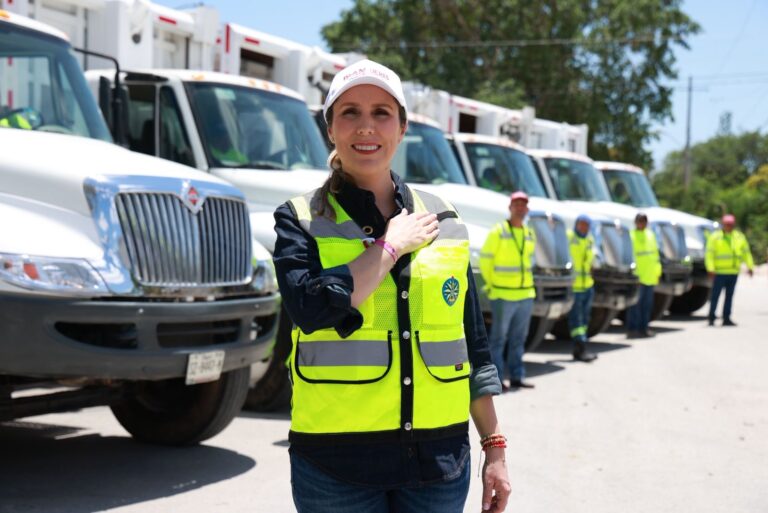 Isla Mujeres renueva servicios públicos y mejor la recolección de basura