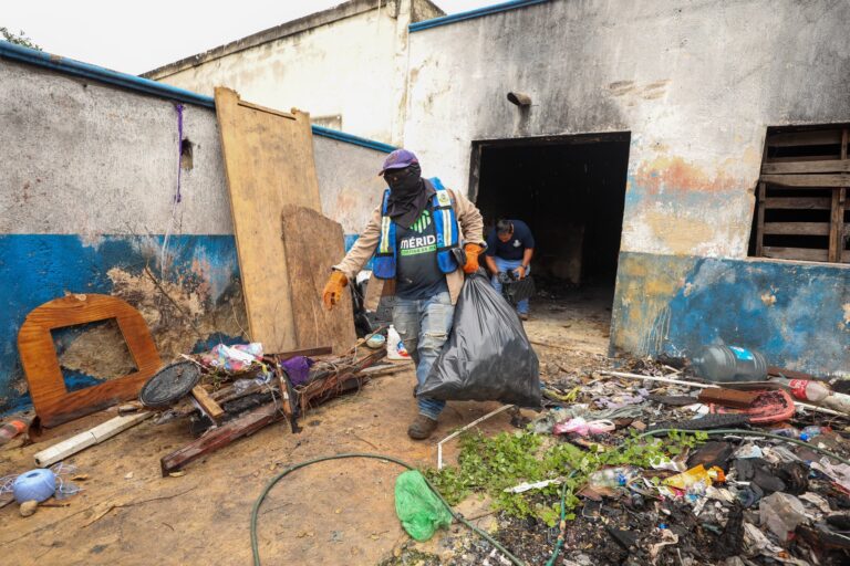 Ayuntamiento de Mérida intensifica los servicios urbanos ante las recientes lluvias