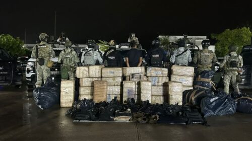 Detienen a ‘El flaco’ en Tabasco; transportaba más de media tonelada de marihuana