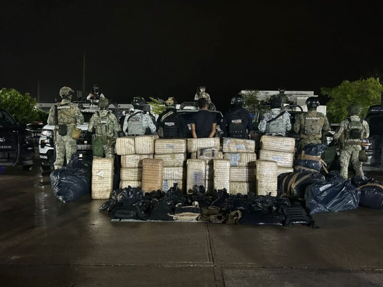 Detienen a ‘El flaco’ en Tabasco; transportaba más de media tonelada de marihuana
