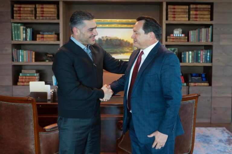 Díaz Mena se reúne con García Harfuch para refrendar su compromiso con la seguridad de Yucatán
