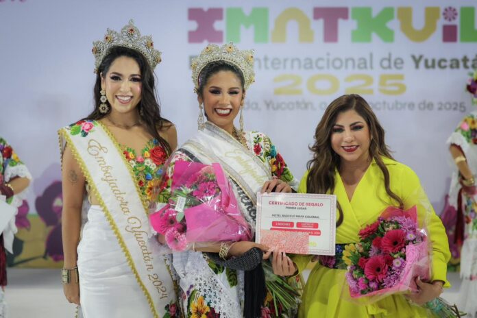 Eny Elizabeth Paredes es elegida embajadora de la Feria Internacional de Xmatkuil 2025 Eny Elizabeth Paredes es elegida embajadora de la Feria Internacional de Xmatkuil 2025
