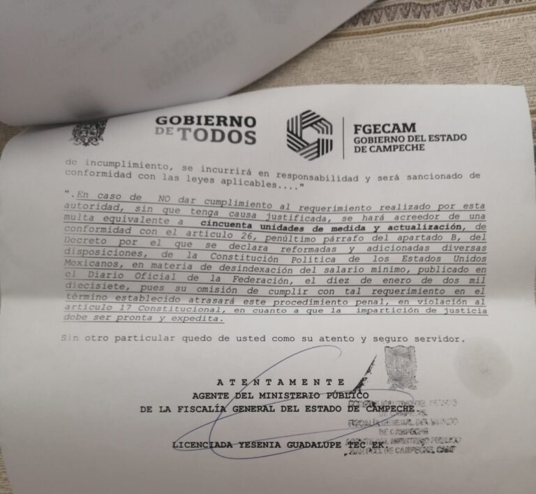 ¿Gobierno de Campeche busca censurar a otro medio de comunicación?