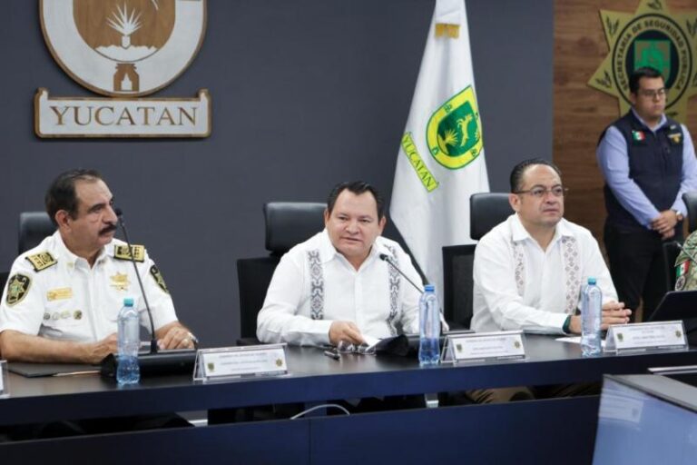Mantener la seguridad en Yucatán, una tarea diaria: Díaz Mena
