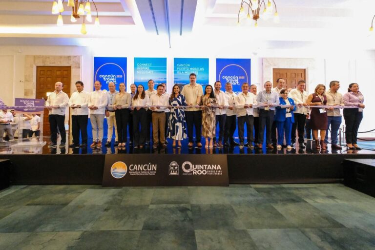 Mara Lezama inaugura el Cancún Travel Mart 2025