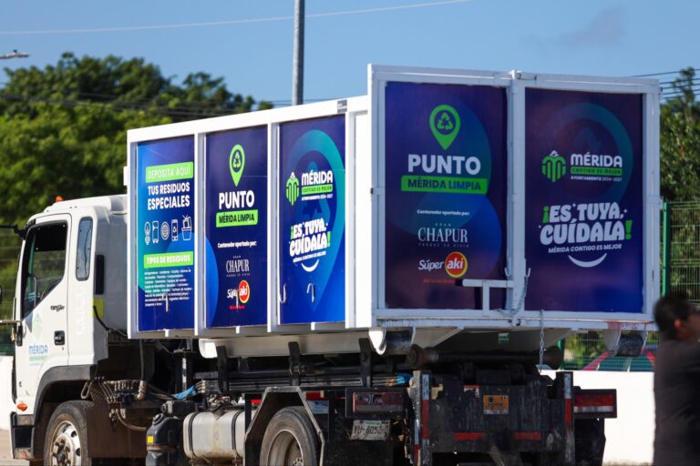 Mérida ampliará su red de contenedores de residuos especiales