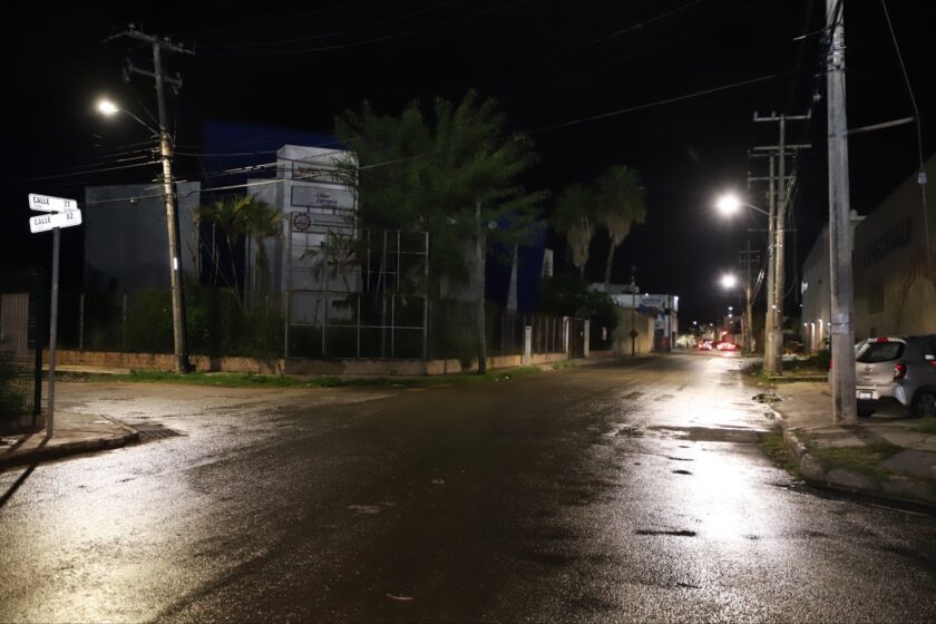 Mérida concluirá 2025 con 46 mil lámparas LED nuevas