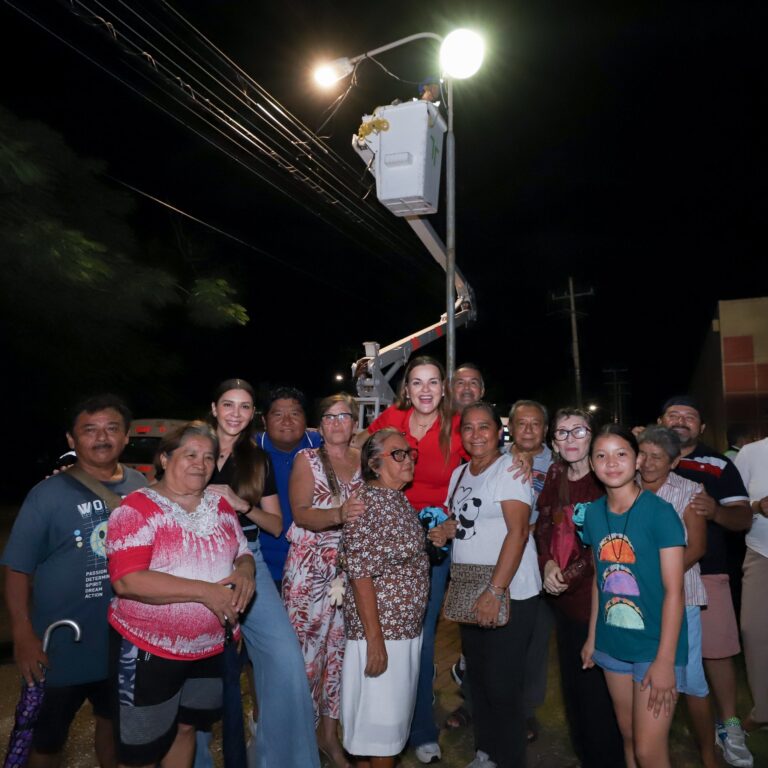 Mérida concluirá 2025 con 46 mil lámparas LED nuevas