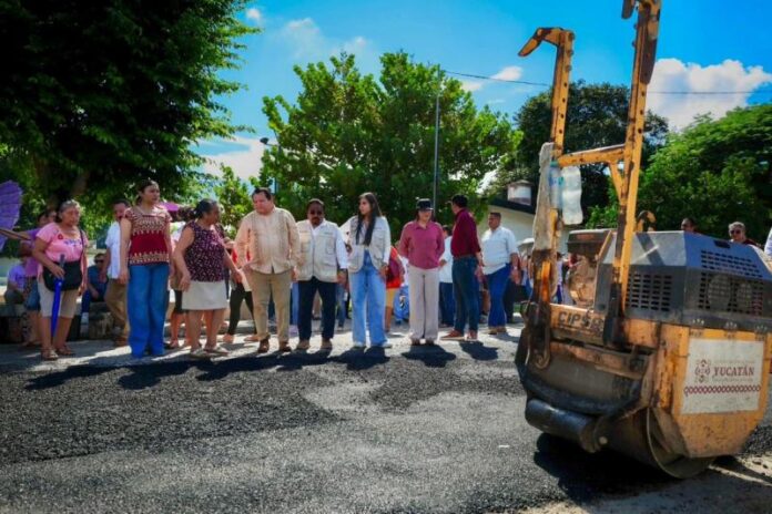 Plan Bienestar Mérida: realizan inversión de 47.7 mdp para bacheo en el sur de la ciudad