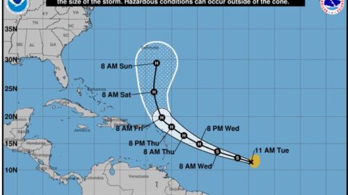 Se forma la tormenta tropical ‘Jerry’ en el Atlántico