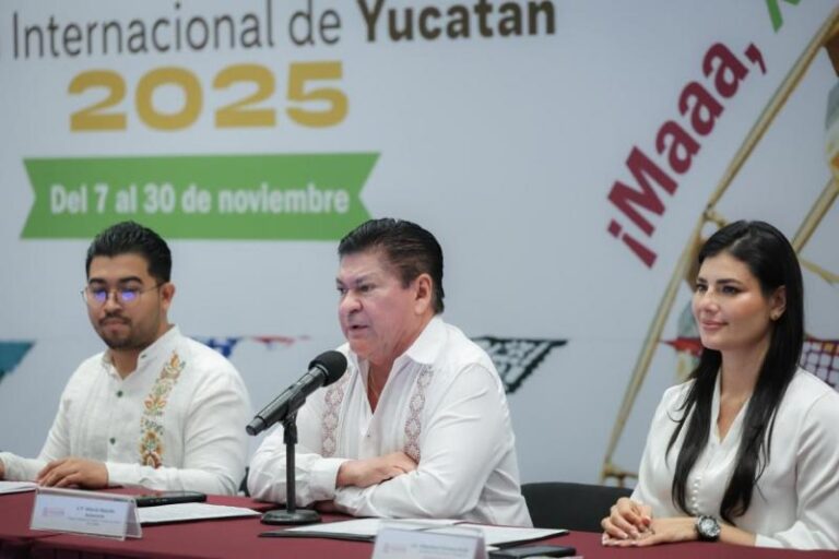 Todo listo para la Feria Yucatán Xmatkuil 2025