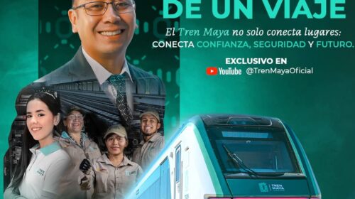Tren Maya estrena "El Comienzo del Viaje