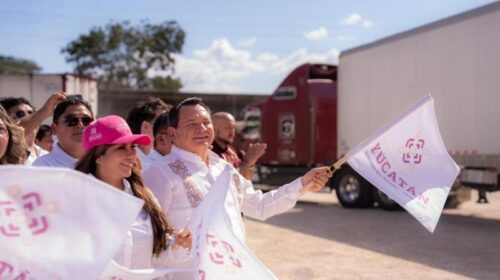 Yucatán envía 30 toneladas de ayuda humanitaria