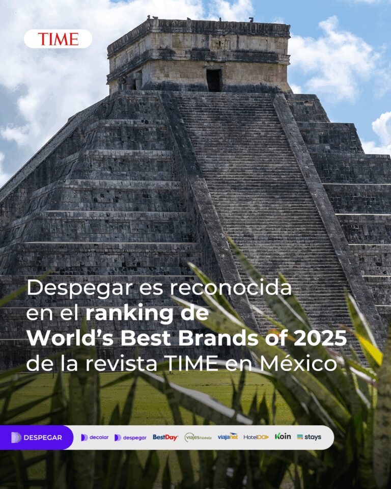Despegar fue reconocida por TIME como una de las mejores marcas del mundo en 2025