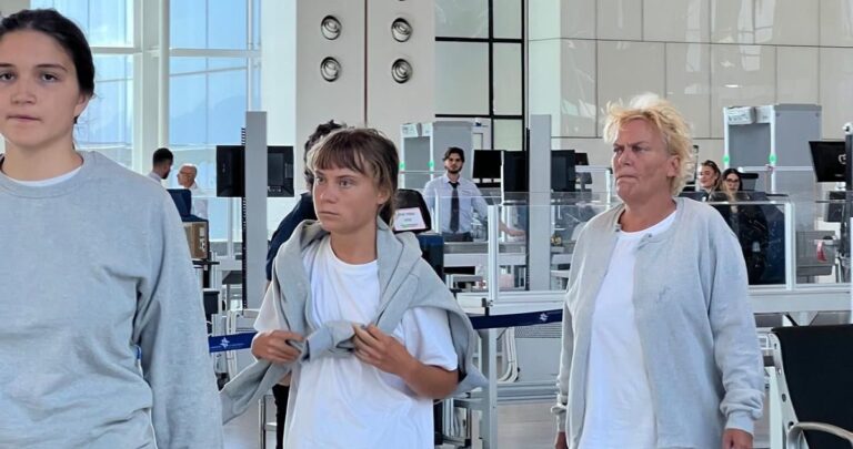 Israel deporta a Greta Thunberg y otros 170 activistas de la flotilla Global Sumud