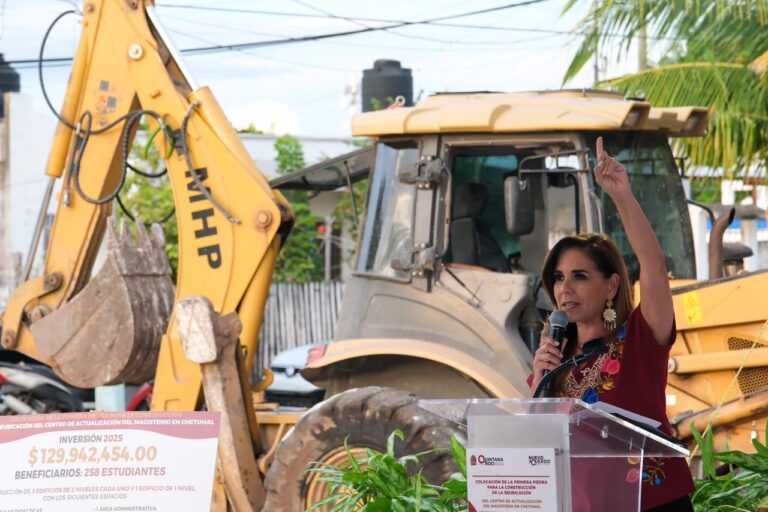 Arranca la construcción de Centro de Actualización del Magisterio en Chetumal
