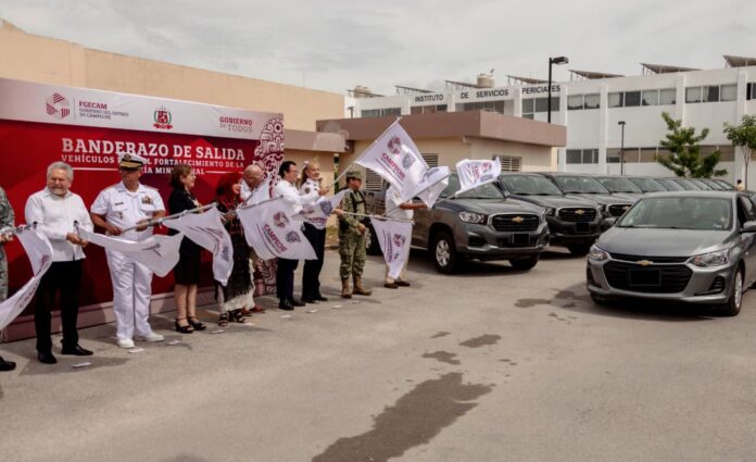 Layda Sansores continúa fortaleciendo la seguridad en Campeche