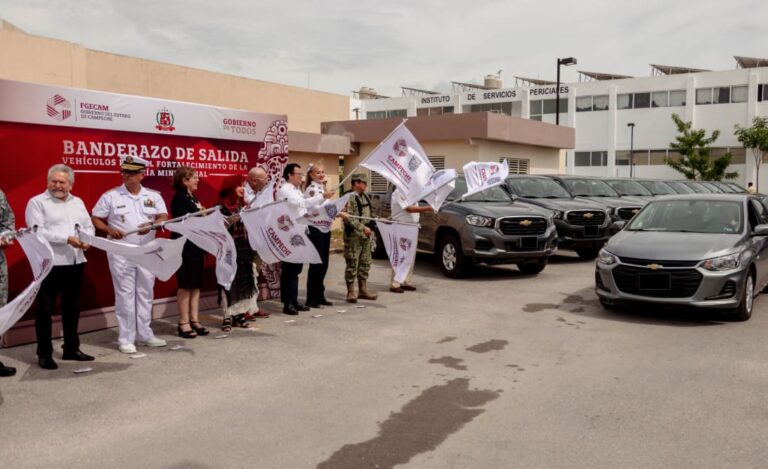 Layda Sansores continúa fortaleciendo la seguridad en Campeche