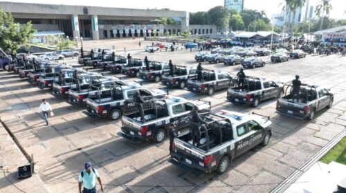 Gobierno de Tabasco blinda Villahermosa con nuevas patrullas