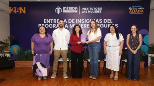 Cecilia Patrón impulsa espacios seguros para las trabajadoras en Mérida