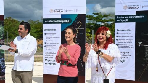 Con “Agua para Campeche” buscan garantizar derecho al agua potable a más de 260 mil personas