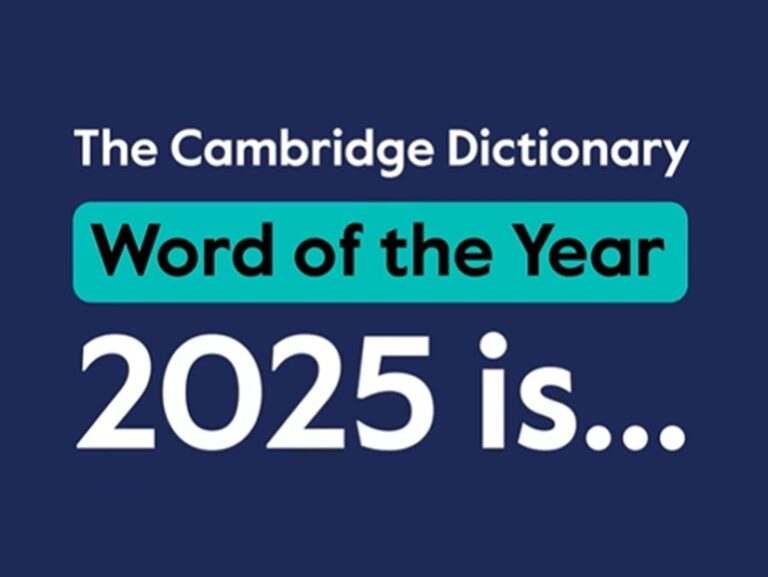 Diccionario de Cambridge elige “parasocial” como la palabra del 2025