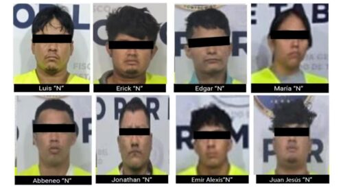Fuerzas federales detienen a "El Topo" y 7 más en Tabasco