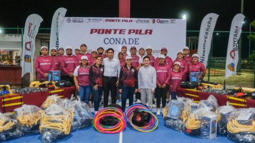 Impulsan el deporte en Quintana Roo con el Programa "¡Ponte Pila!"