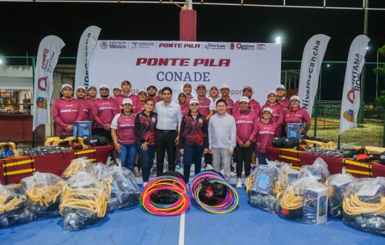 Impulsan el deporte en Quintana Roo con el Programa “¡Ponte Pila!”