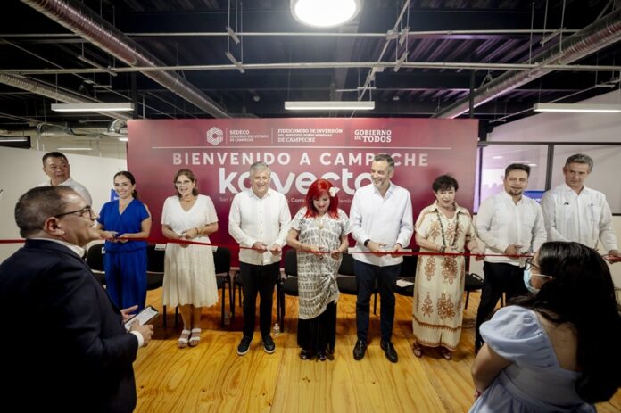 Layda Sansores inaugura nuevo centro de contacto de “Konecta Campeche”