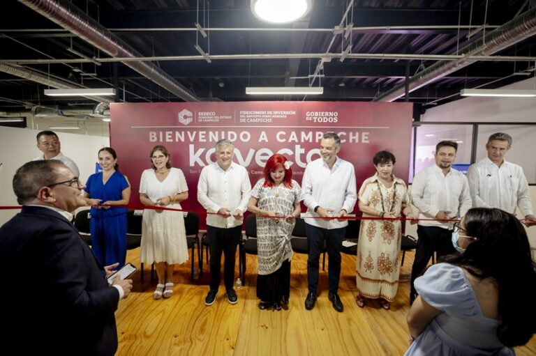 Layda Sansores inaugura nuevo centro de contacto de “Konecta Campeche”