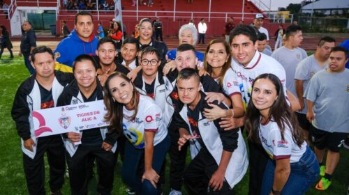 Mara Lezama inaugura el Campeonato Nacional de Futdown Cancún 2025