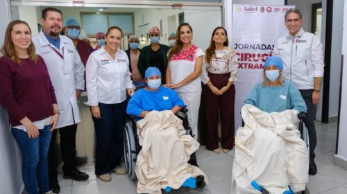 Mara Lezama supervisó la Primera Jornada de Cirugías de Pterigión 2025