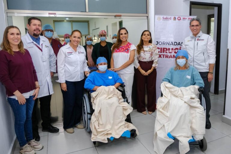 Mara Lezama supervisó la Primera Jornada de Cirugías de Pterigión 2025